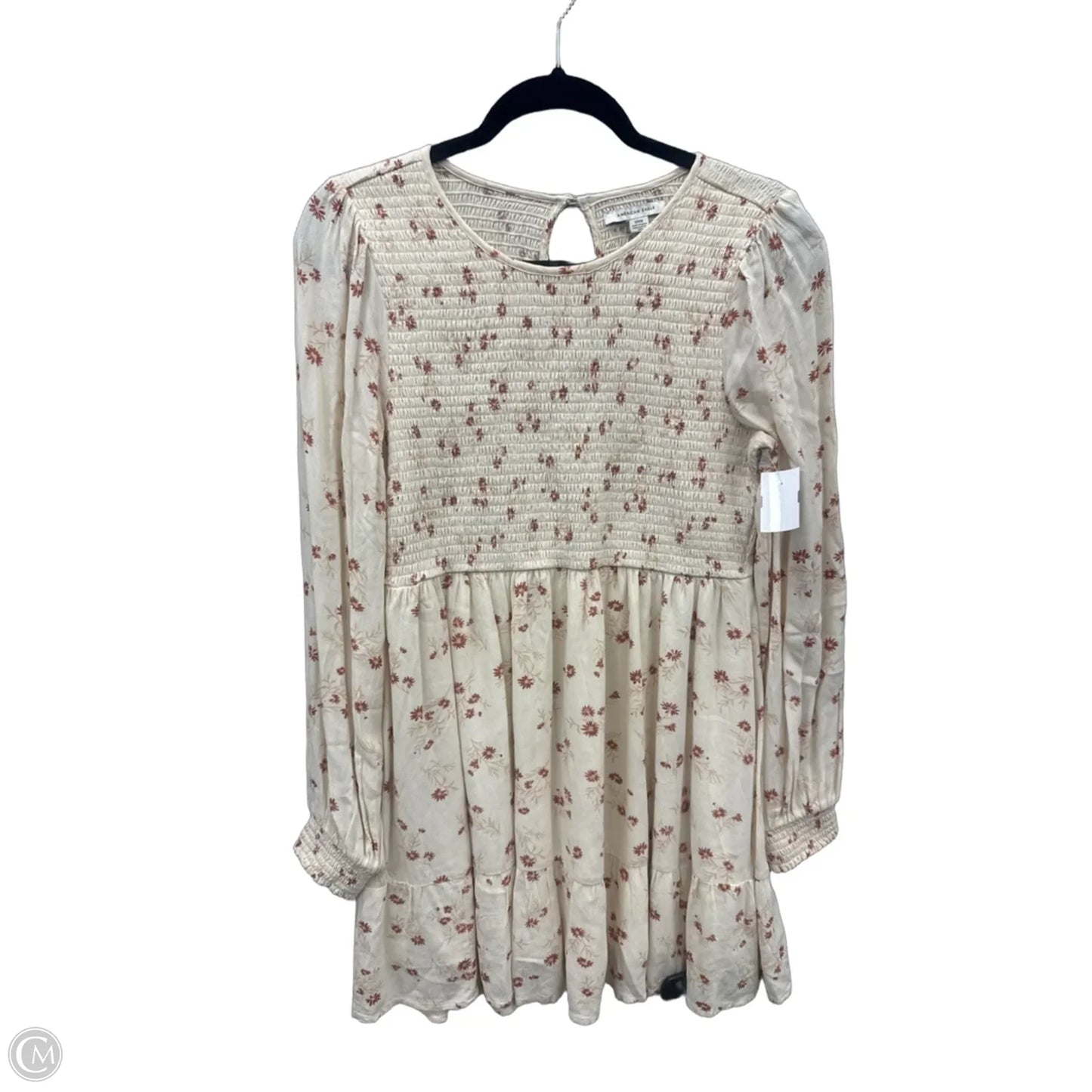 Dress Casual Midi By American Eagle In Cream, Size: S