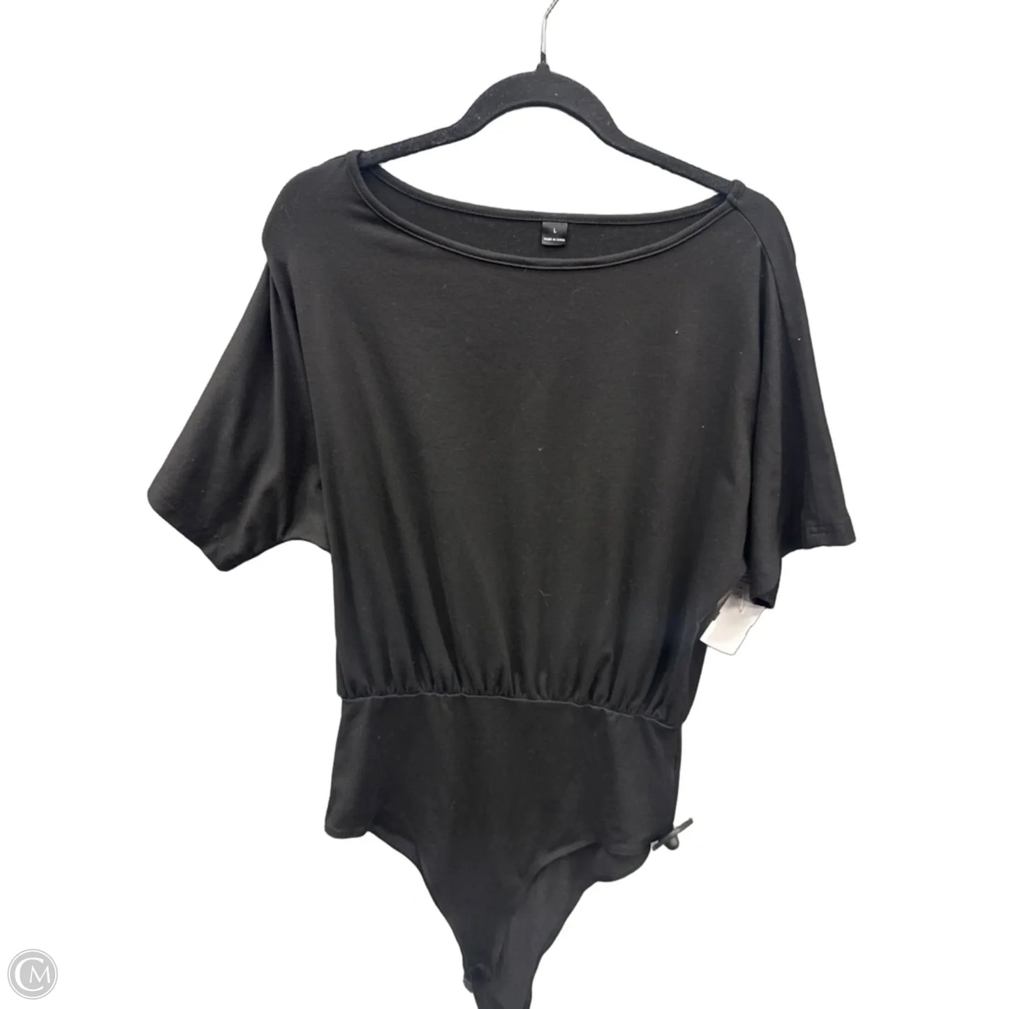 Bodysuit By Clothes Mentor In Black, Size: L