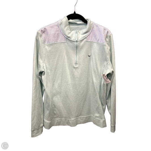 Sweatshirt Collar By Vineyard Vines In Blue, Size: Xl
