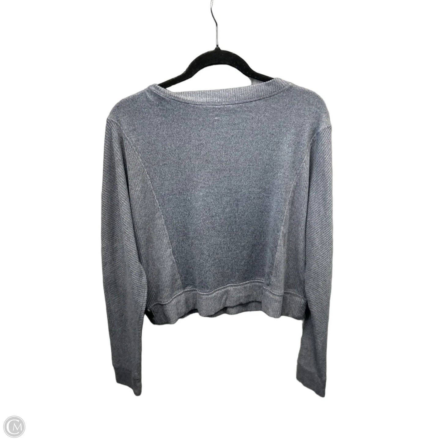 Top Long Sleeve By Gilly Hicks In Grey, Size: S