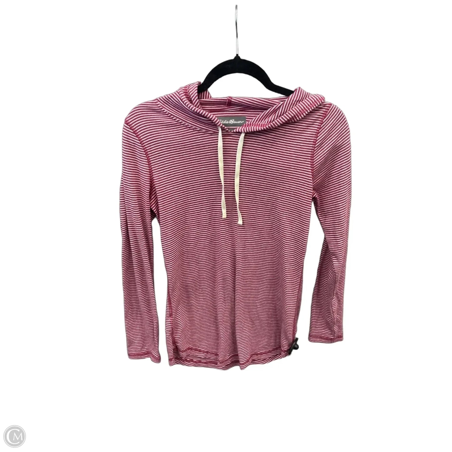 Top Long Sleeve By Eddie Bauer In Striped Pattern, Size: S