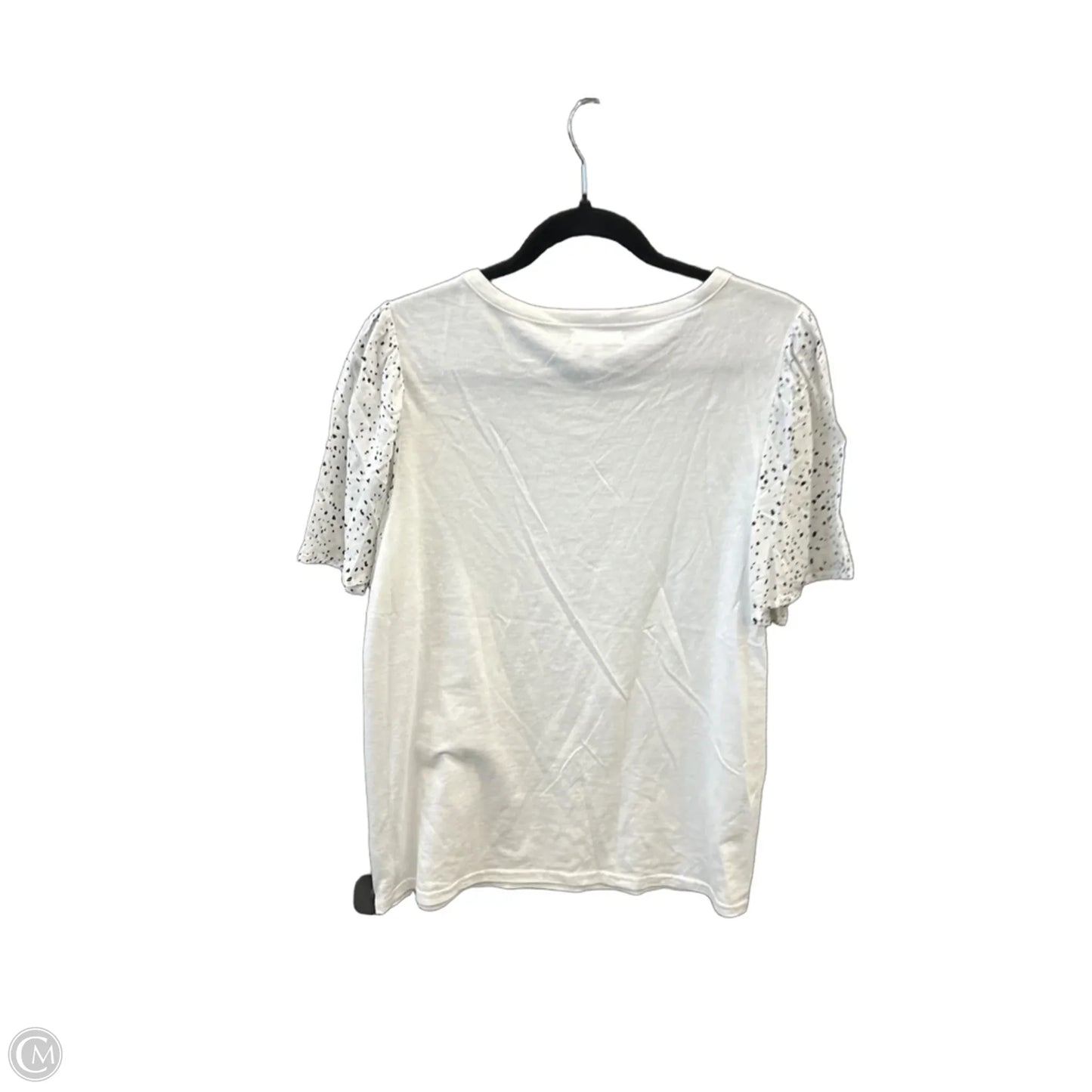 Top Short Sleeve By Maurices In White, Size: M