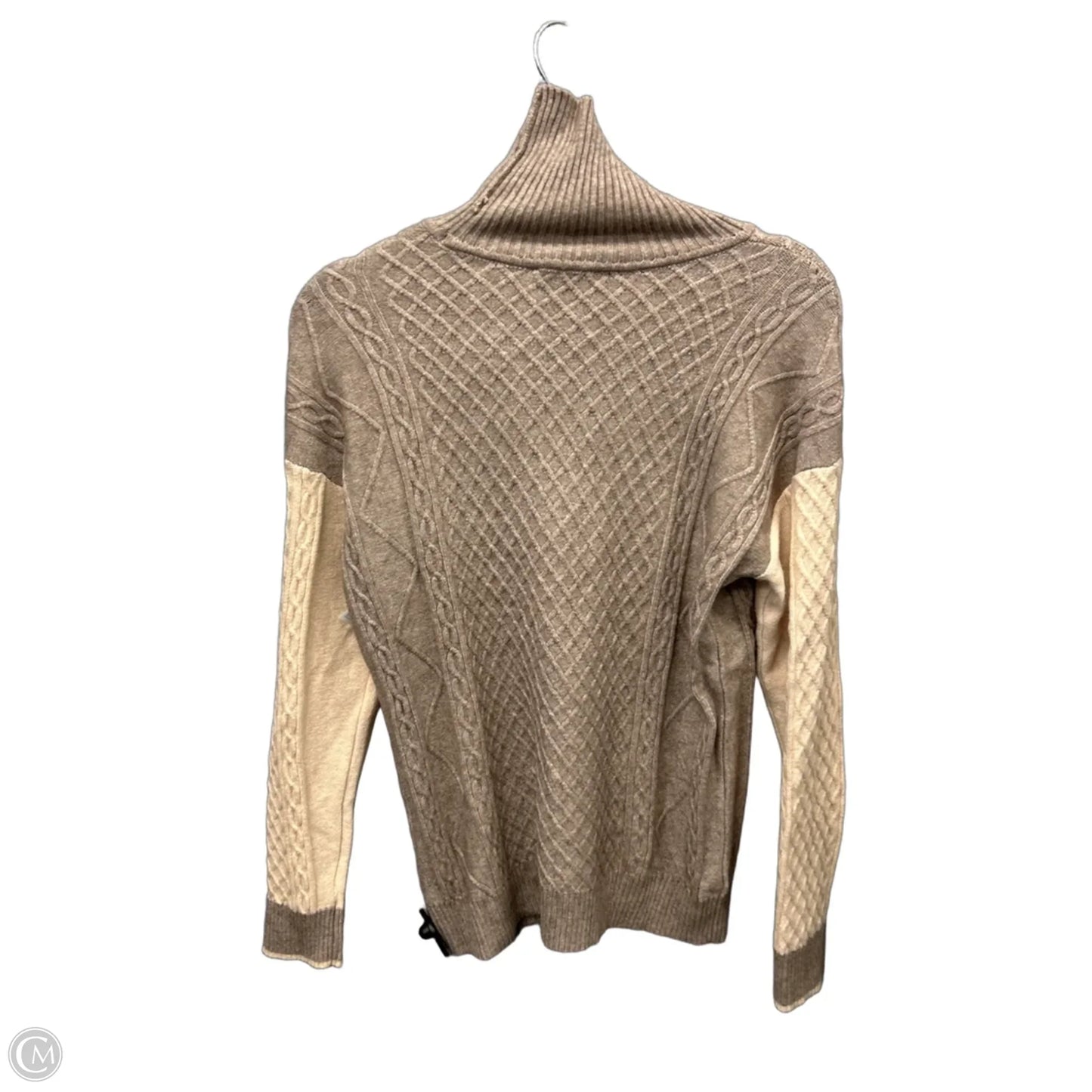 Sweater By Evolution In Brown, Size: M
