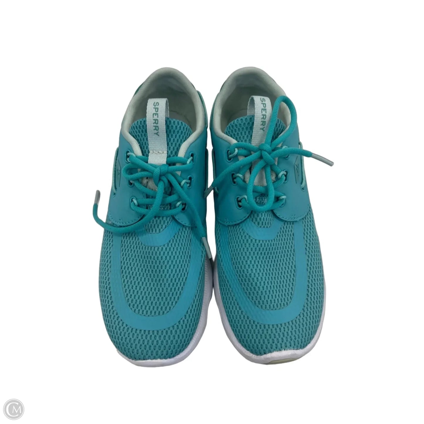 Shoes Athletic By Sperry In Green, Size: 7.5