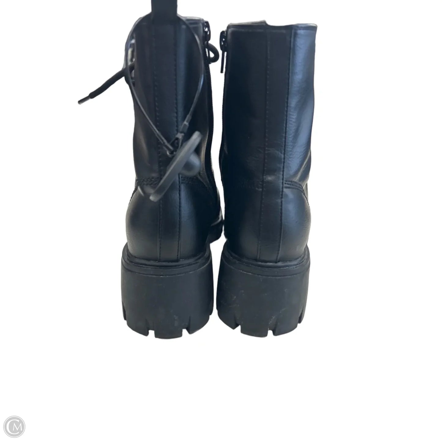 Boots Combat By Mia In Black, Size: 8.5