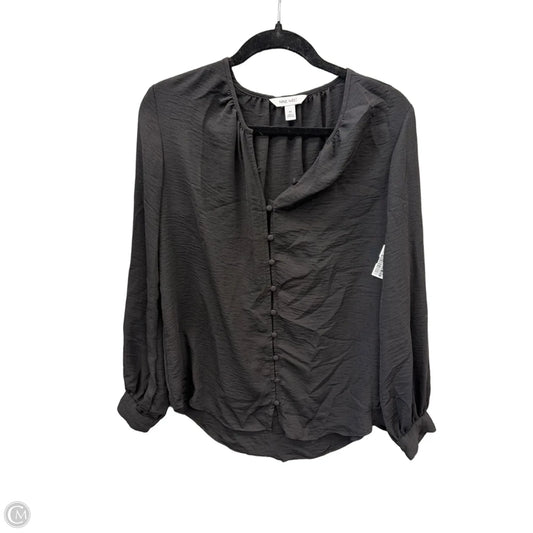 Top Long Sleeve By Nine West Apparel In Black, Size: M