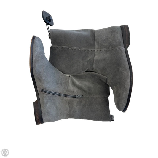 Boots Ankle Flats By Lands End In Grey, Size: 7