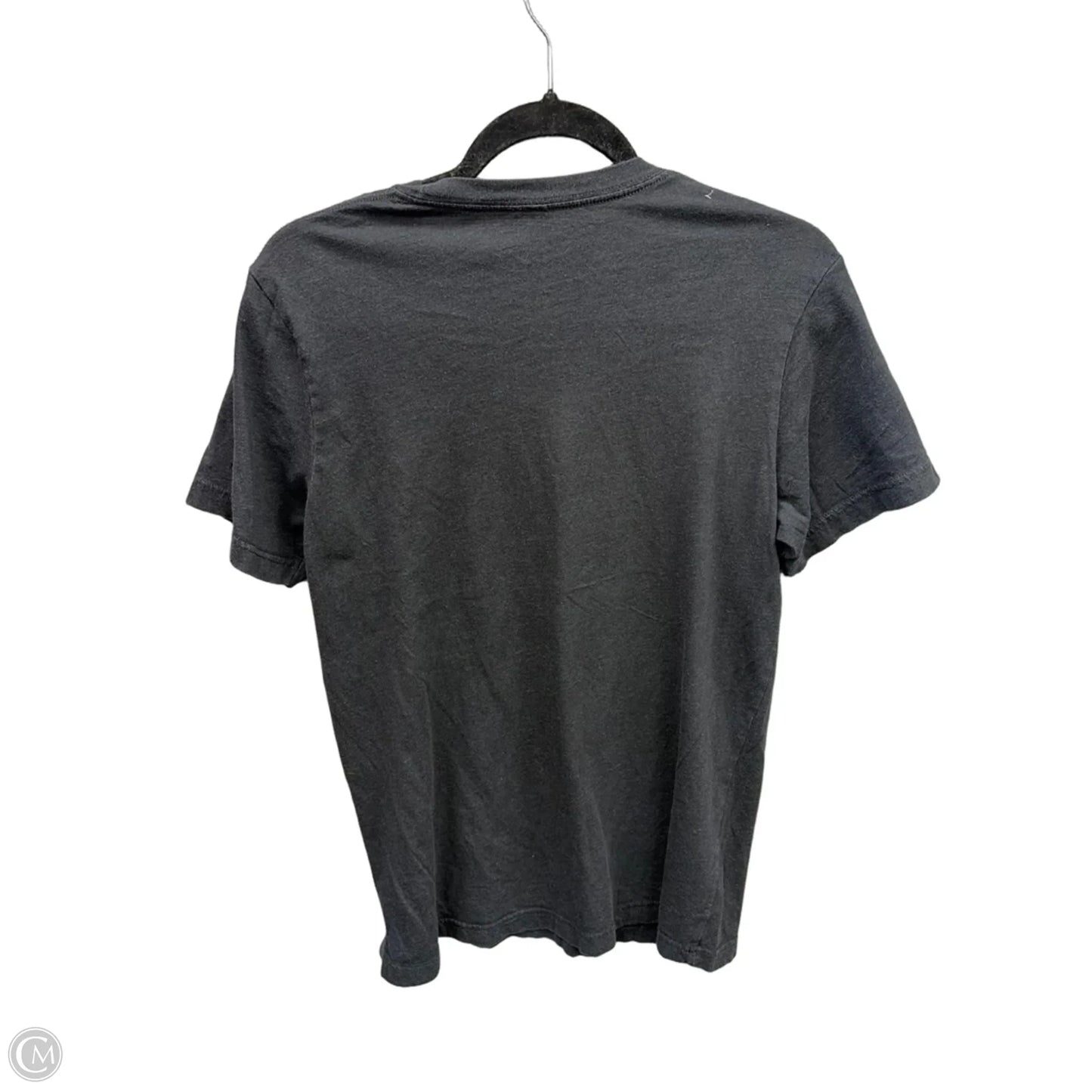 Top Short Sleeve By Clothes Mentor In Black, Size: M