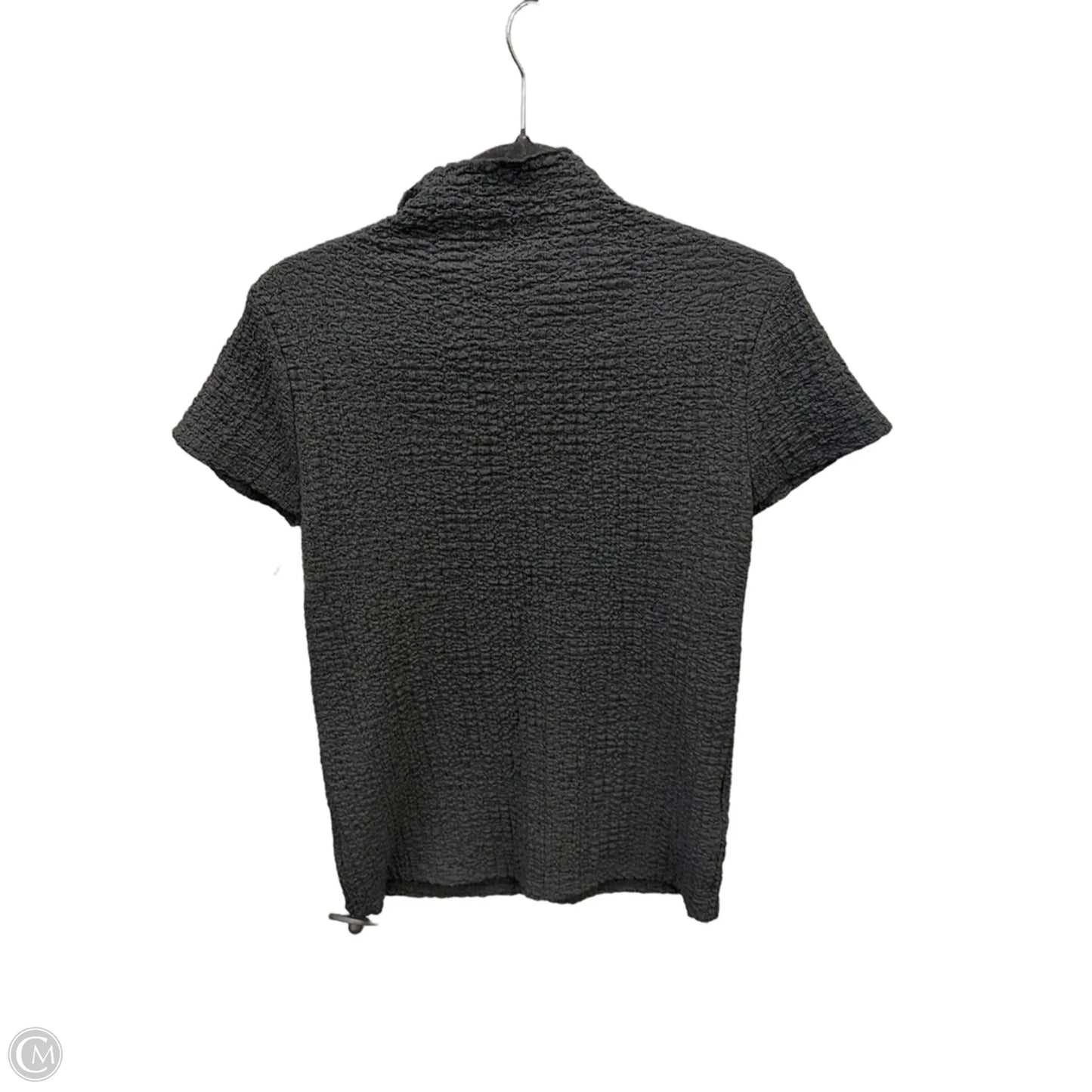 Top Short Sleeve By Clothes Mentor In Black, Size: M