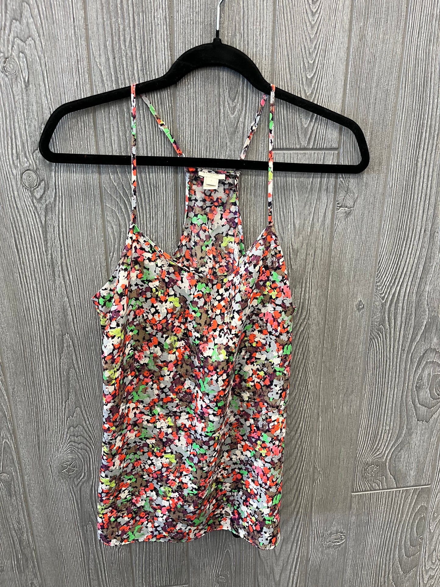 Floral Print Top Sleeveless J. Crew, Size M