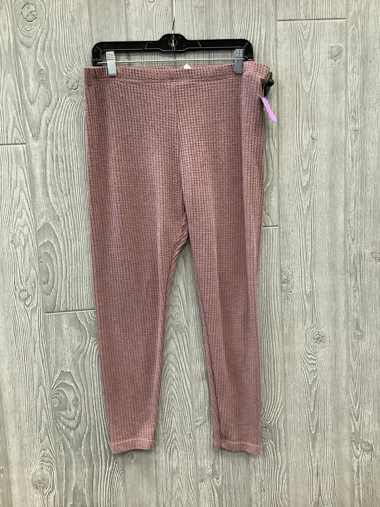 Mauve Pants Lounge Shein, Size 1x