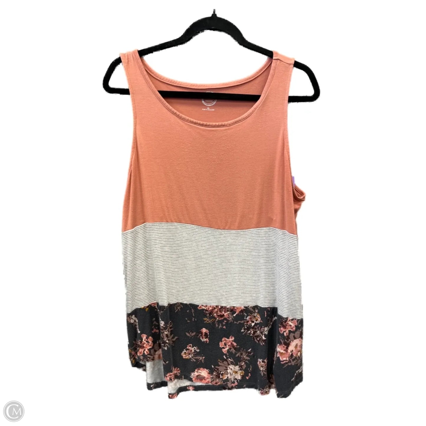 Top Sleeveless By Maurices In Pink, Size: Xl