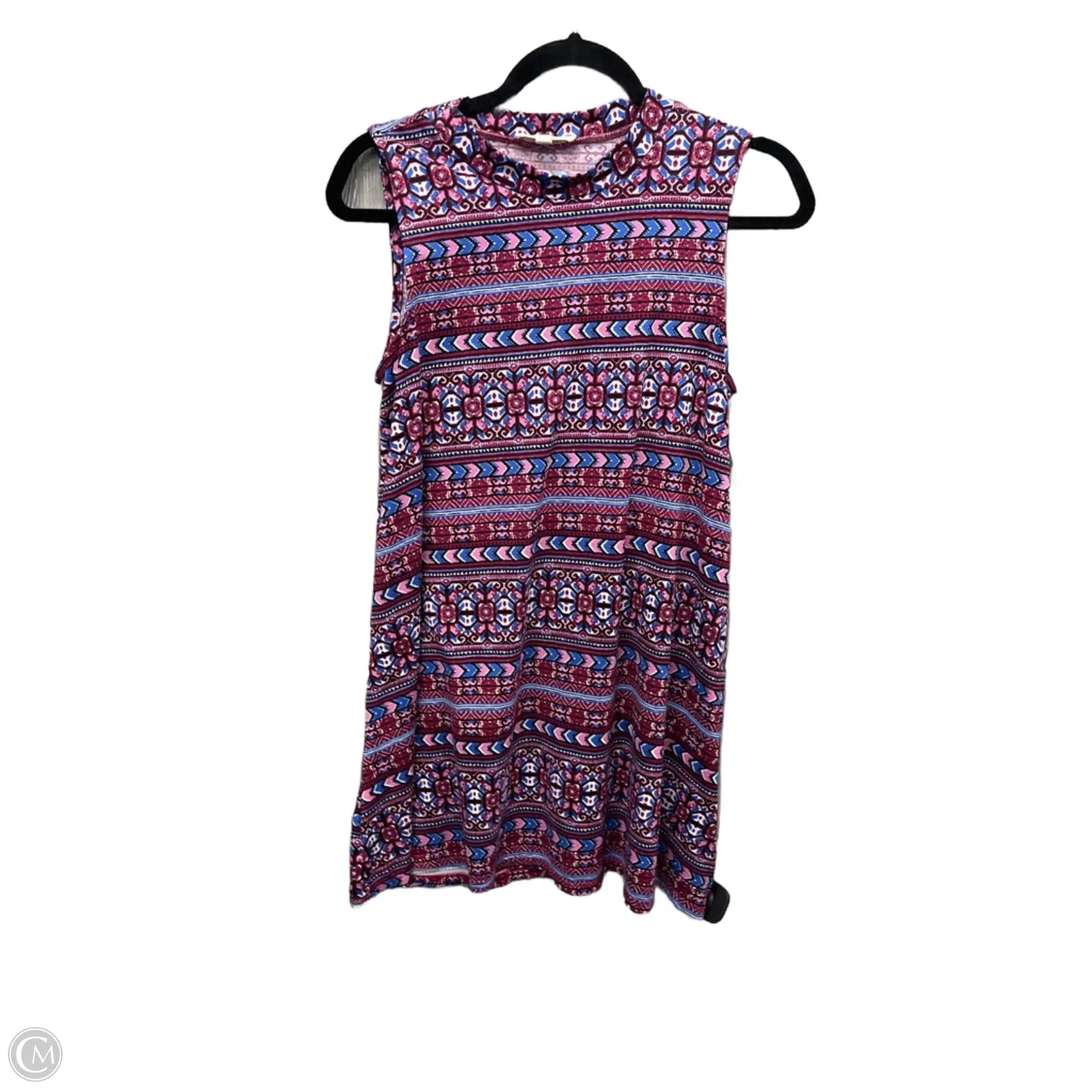 Dress Casual Short By Pink Rose In Purple, Size: M