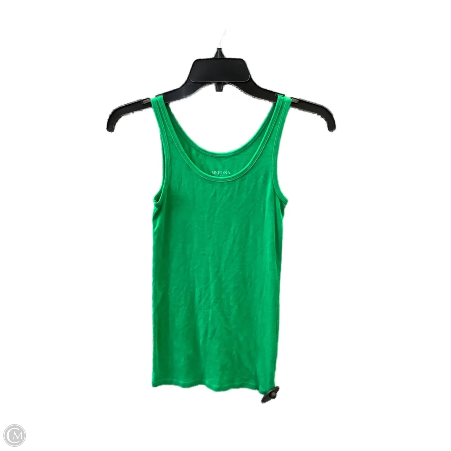Top Sleeveless By Merona In Green, Size: S