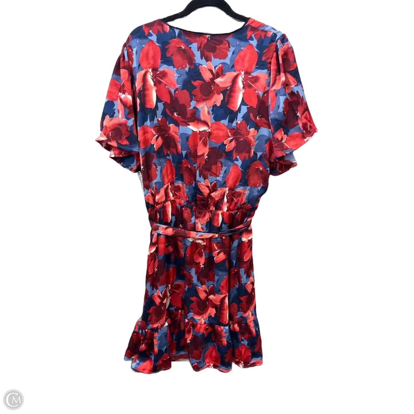 Dress Party Midi By Draper James In Blue Red & White, Size: Xxl