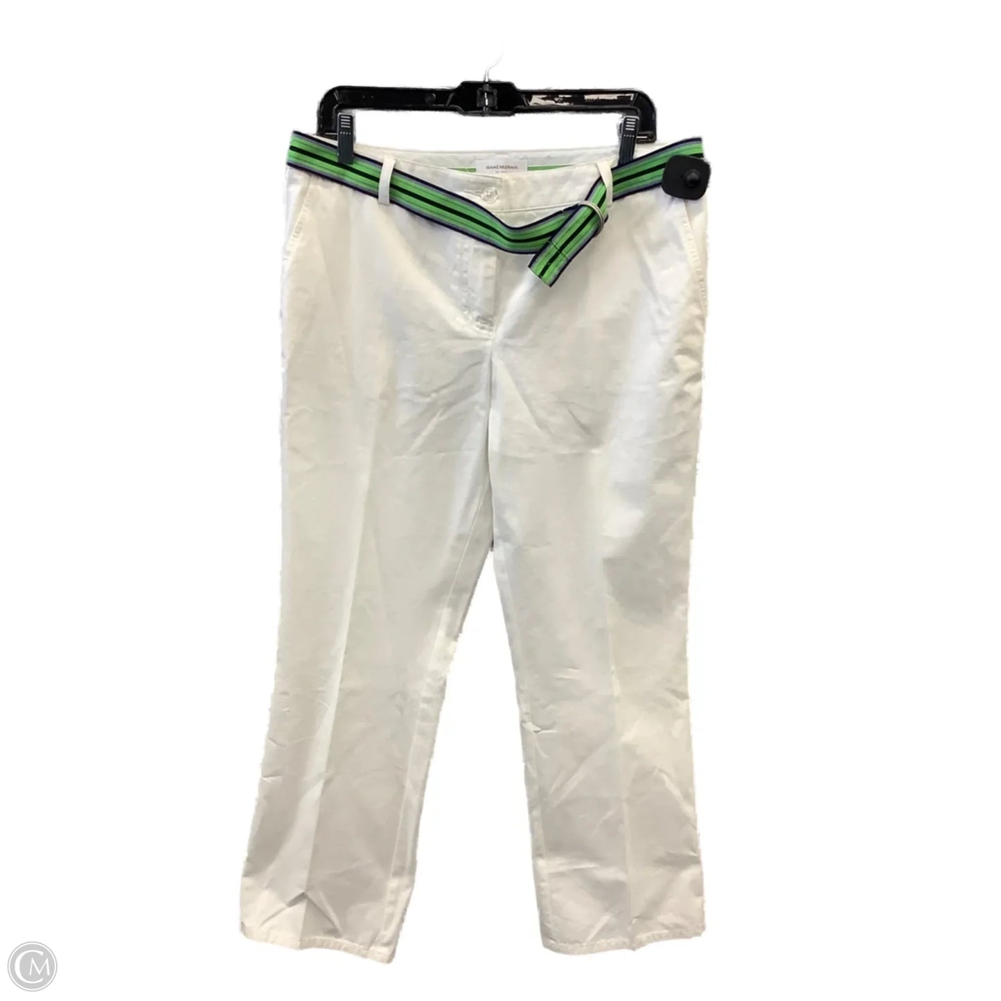 Pants Dress By Isaac Mizrahi Target In White, Size: 12