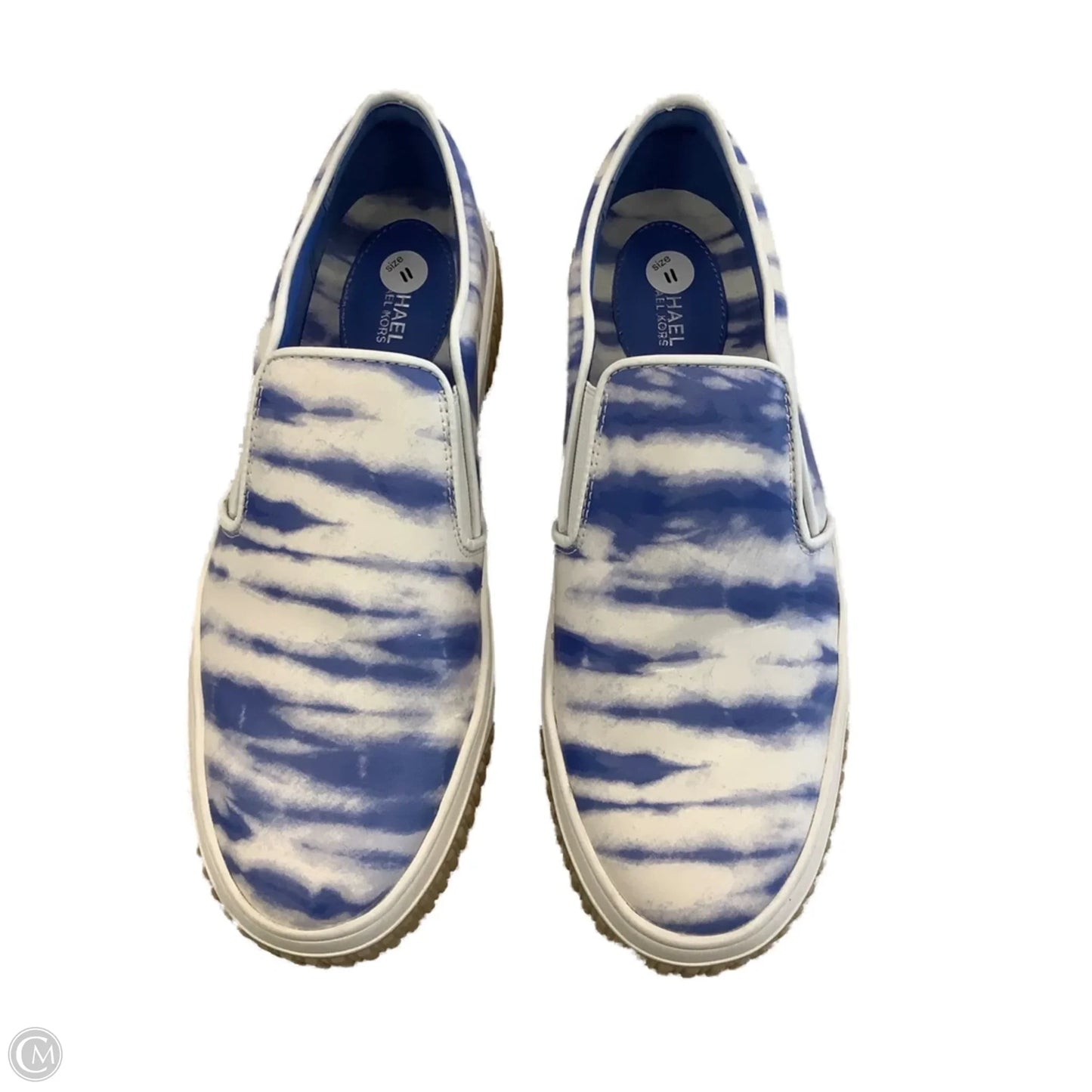 Shoes Designer By Michael Kors In Blue, Size: 11