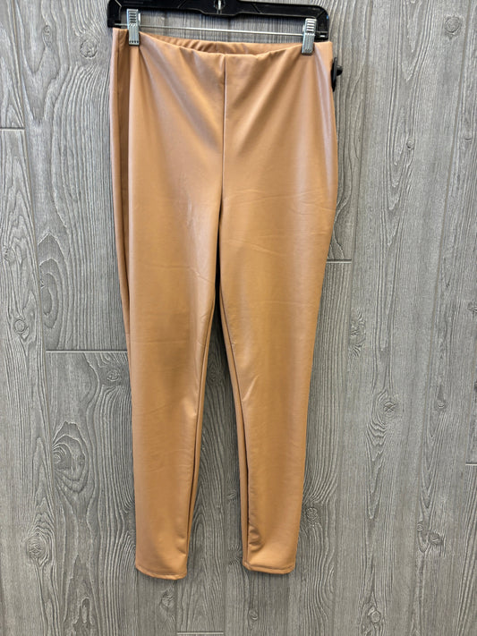 Pants Leggings By Express In Brown, Size: 8