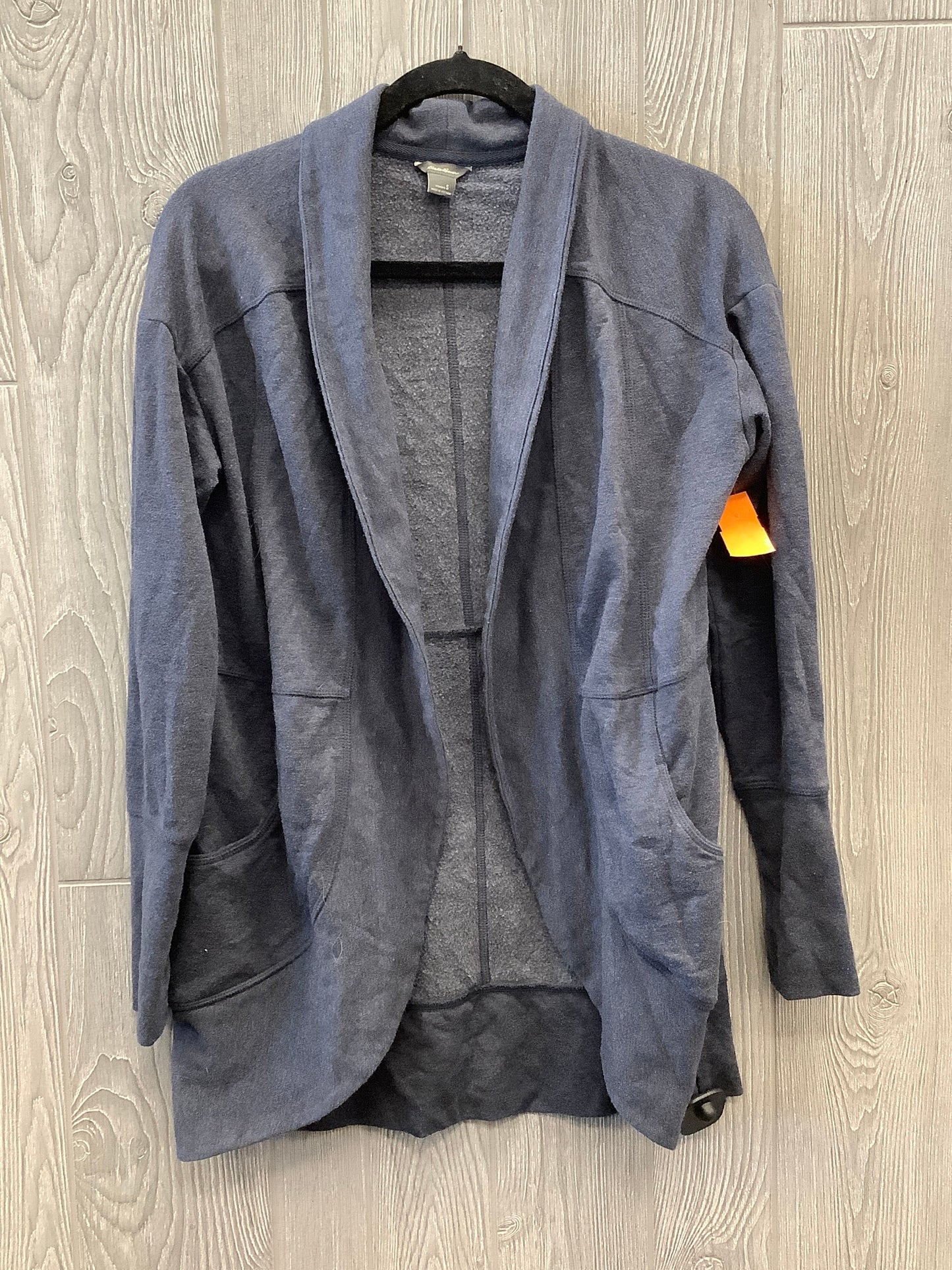Cardigan By Eddie Bauer In Blue, Size: S