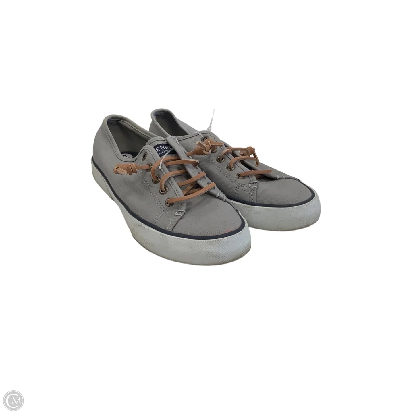 Shoes Sneakers By Sperry In Grey, Size: 6