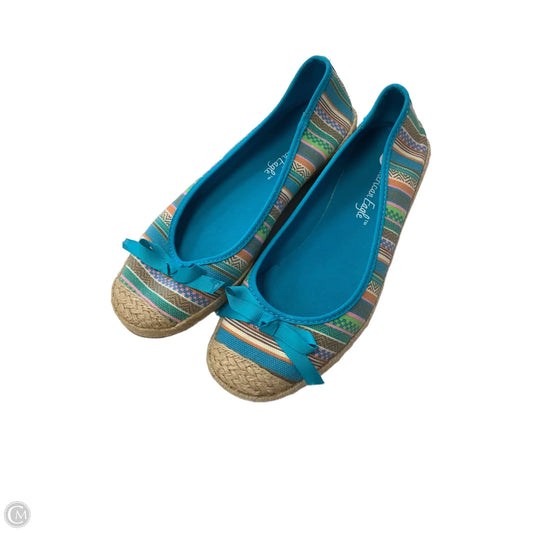 Sandals Flats By American Eagle In Blue, Size: 8.5