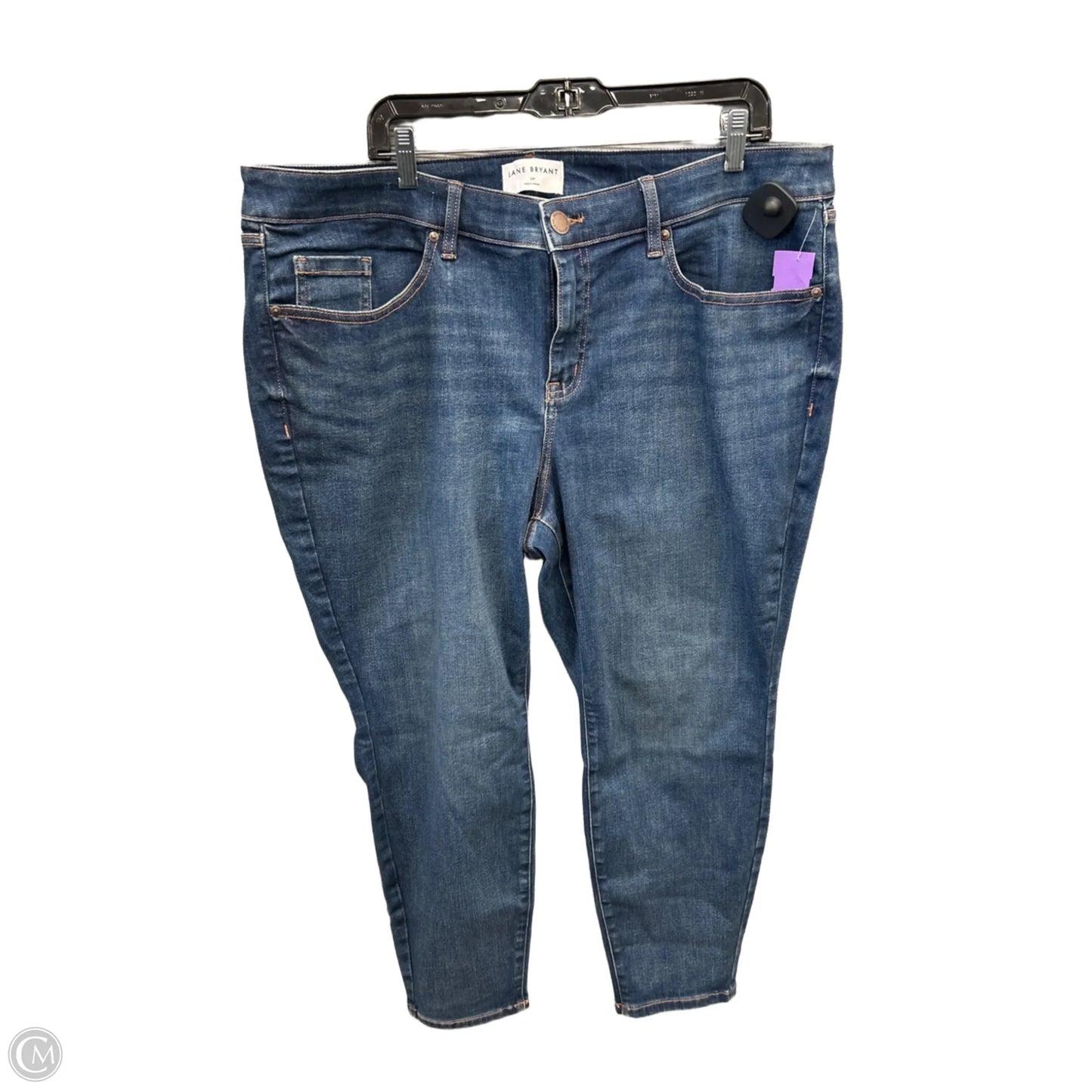 Jeans Skinny By Lane Bryant In Blue Denim, Size: 20