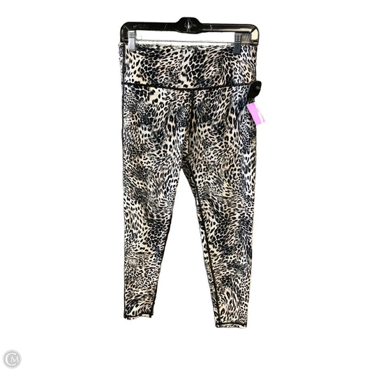 Athletic Leggings By Betsey Johnson In Animal Print, Size: M