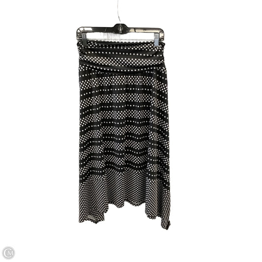 Skirt Midi By Agb In Polkadot Pattern, Size: 12