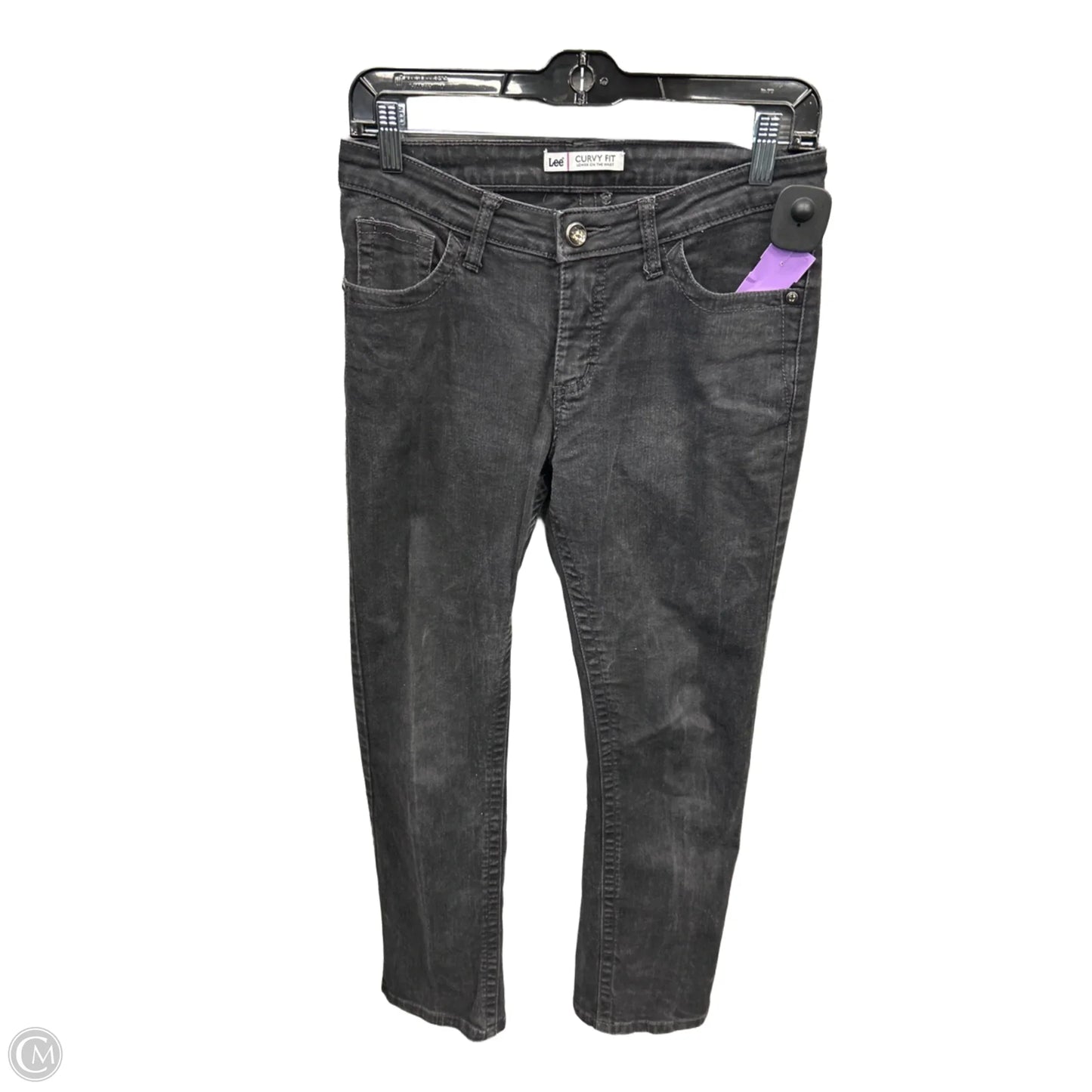 Jeans Skinny By Lee In Grey, Size: 4