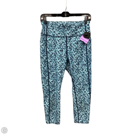Athletic Leggings By Athletic Works In Blue, Size: S
