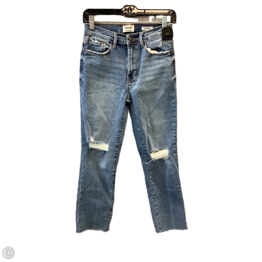 Jeans Straight By Kensie In Blue Denim, Size: 4