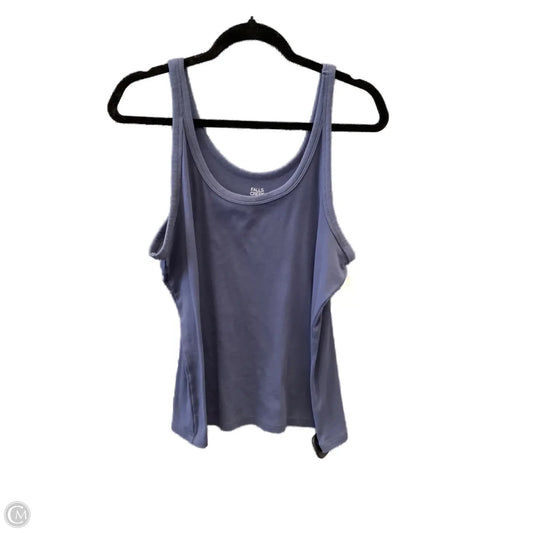 Tank Top By Falls Creek In Blue, Size: 2x