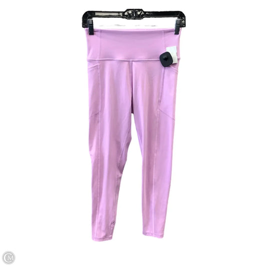 Athletic Leggings By Victorias Secret In Purple, Size: M