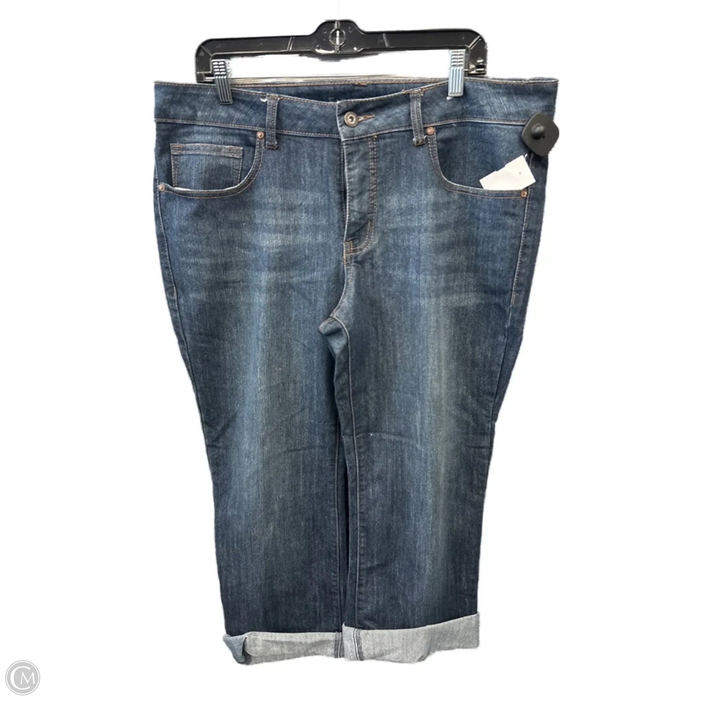 Jeans Boot Cut By Faded Glory In Blue Denim, Size: 16