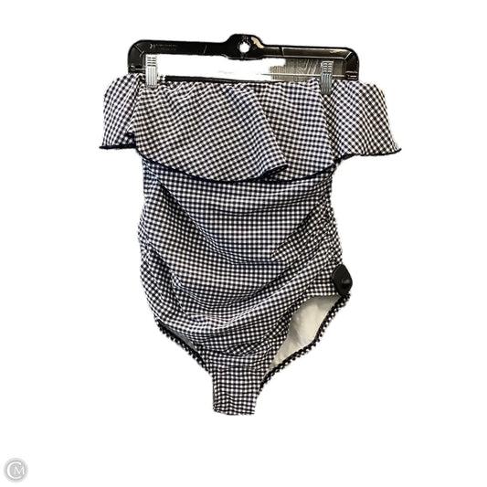 Swimsuit By Kona Sol In Plaid Pattern, Size: L