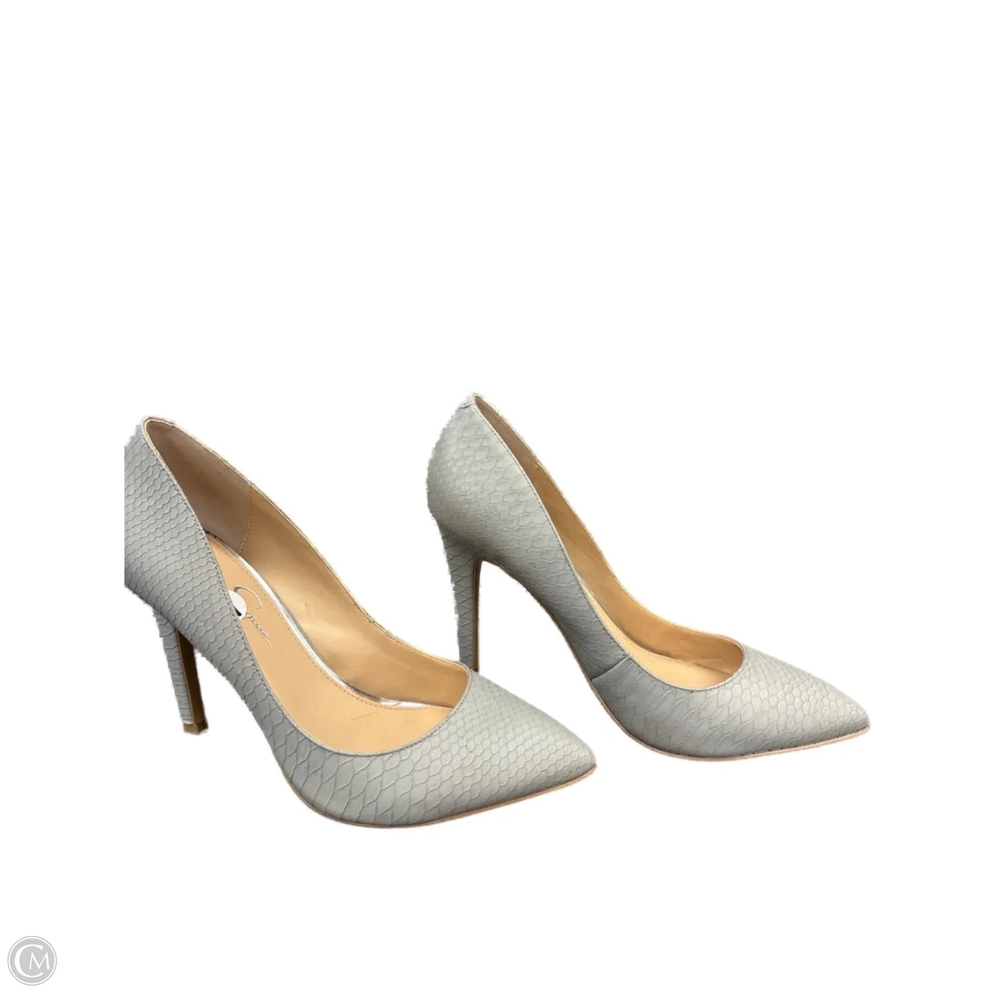 Shoes Heels Stiletto By Jessica Simpson In Snakeskin Print, Size: 9