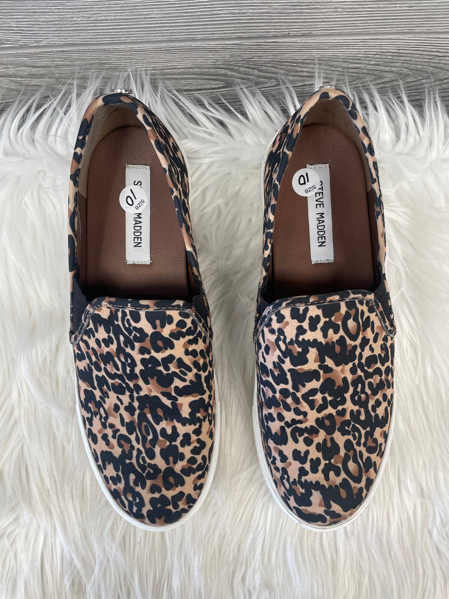 Shoes Flats By Steve Madden In Animal Print, Size: 10