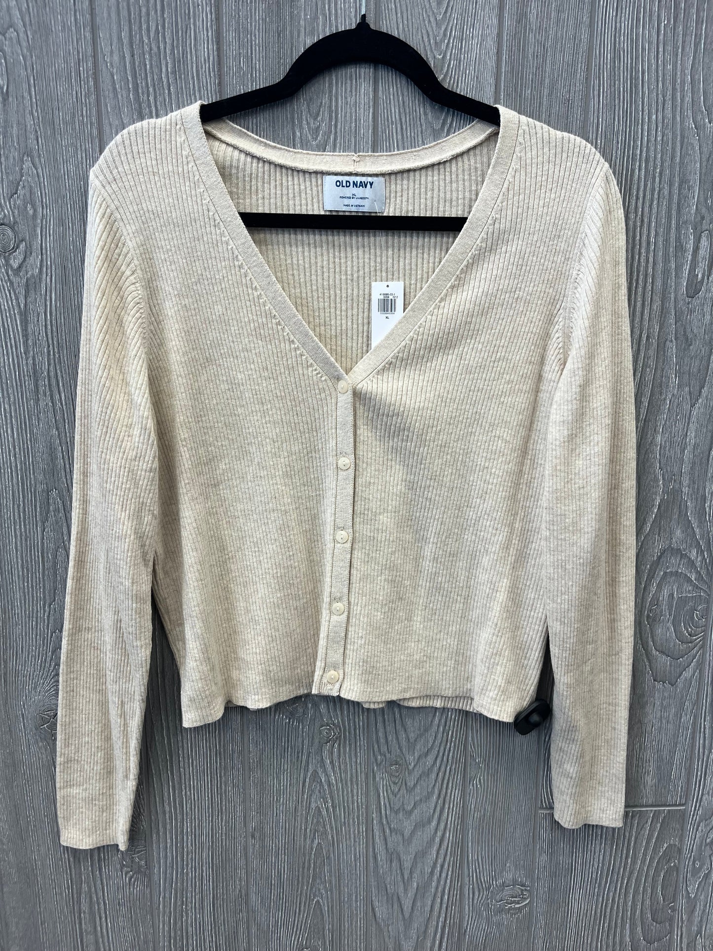 Cardigan By Old Navy In Beige, Size: Xl