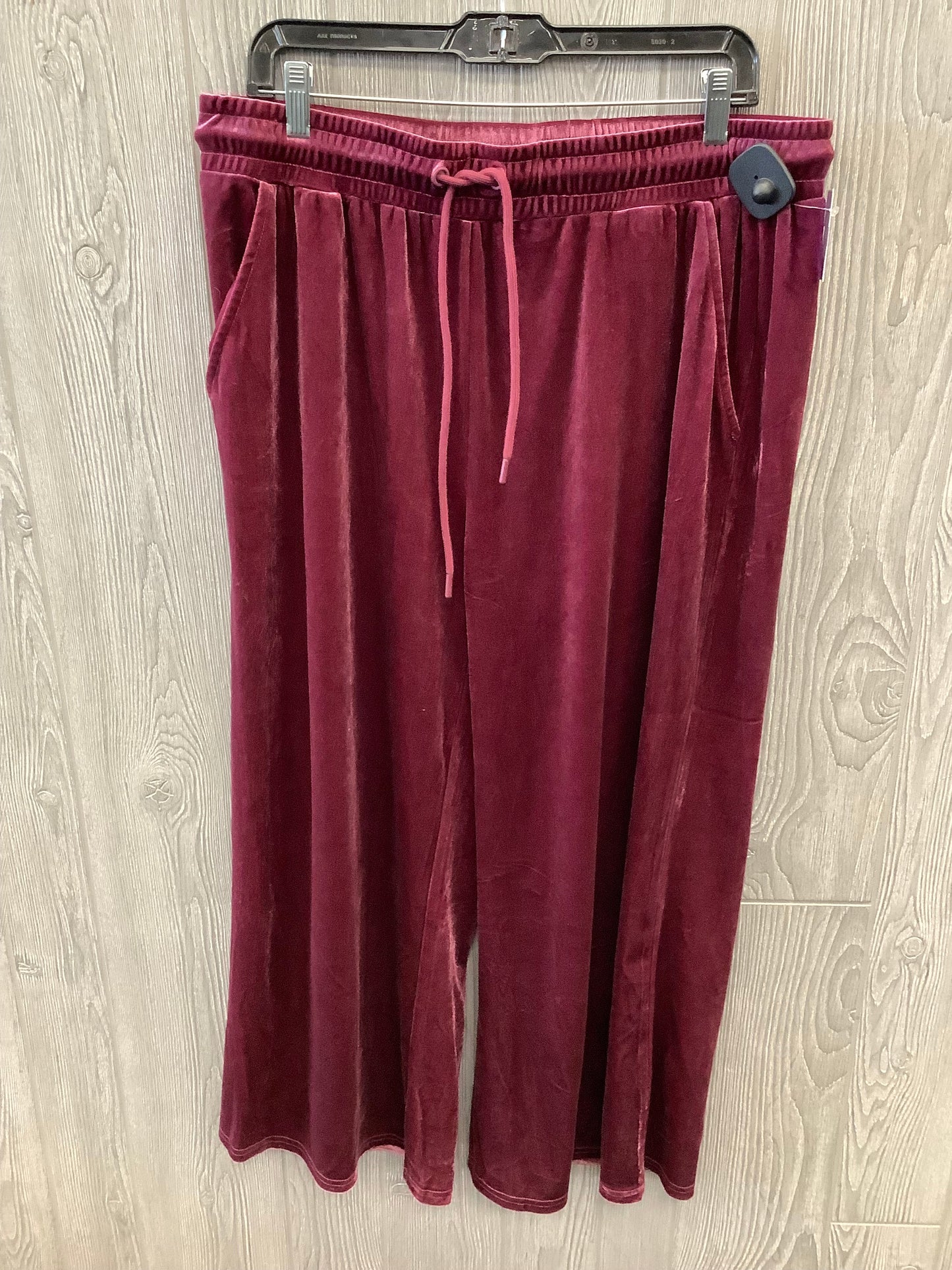 Purple Pants Lounge Clothes Mentor, Size 2x
