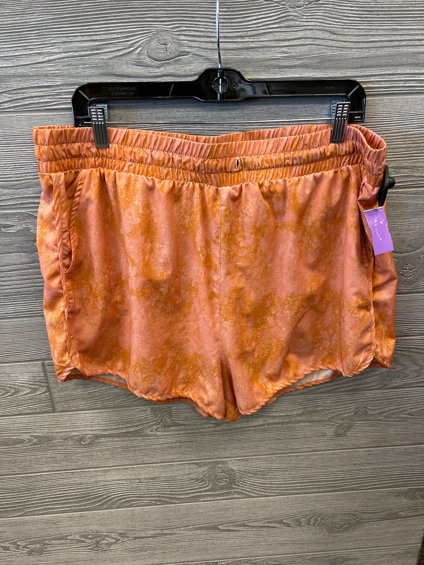 Athletic Shorts By Clothes Mentor In Orange, Size: Xl