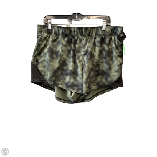 Athletic Shorts By Athletic Works In Green, Size: Xl