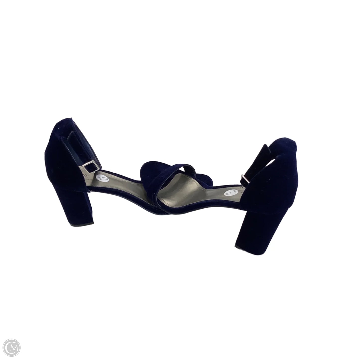 Shoes Heels Block By Worthington In Navy, Size: 11