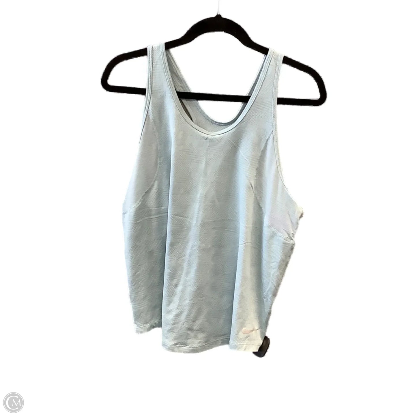 Athletic Tank Top By Nike Apparel In Blue, Size: Xl
