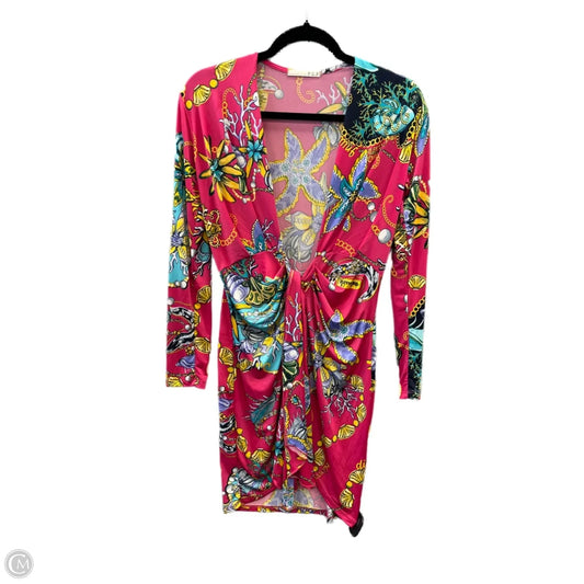 Dress Casual Midi By Clothes Mentor In Pink, Size: M