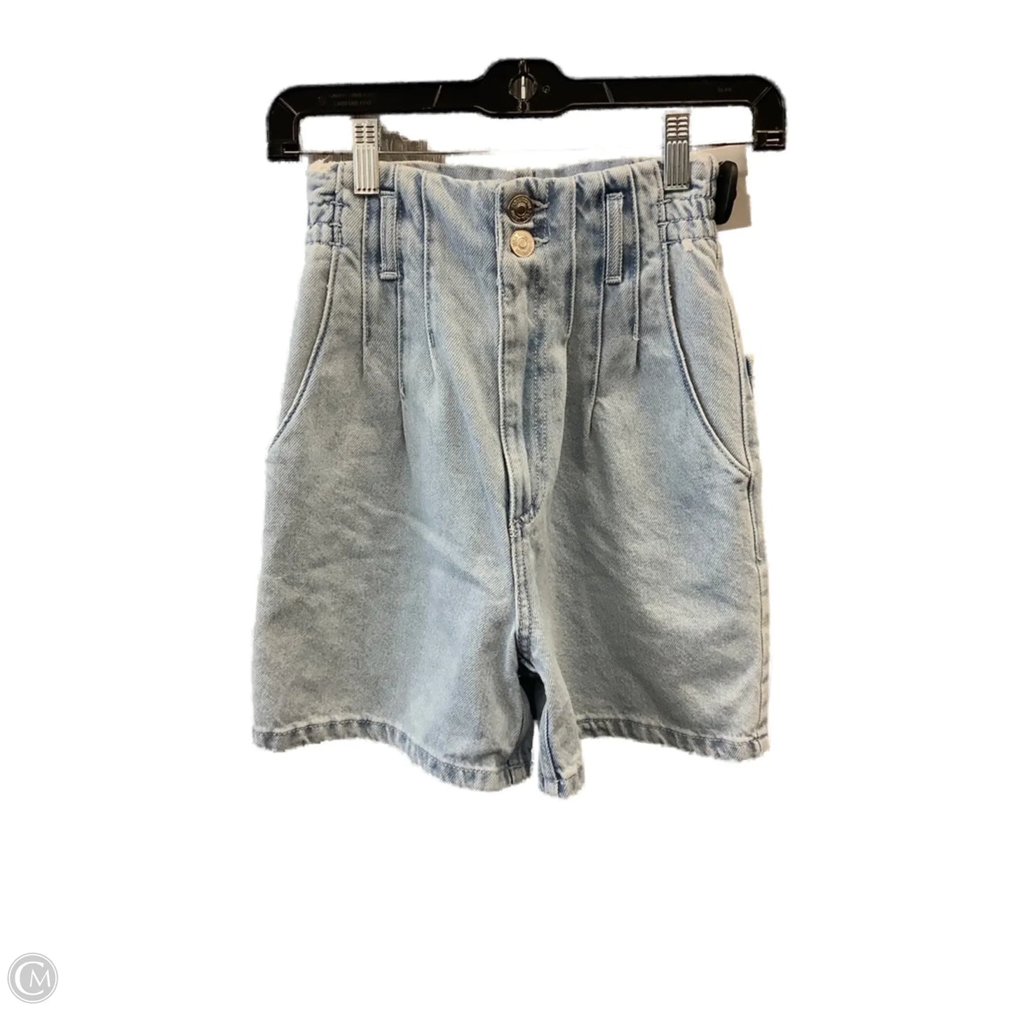 Shorts By Zara In Blue Denim, Size: 0