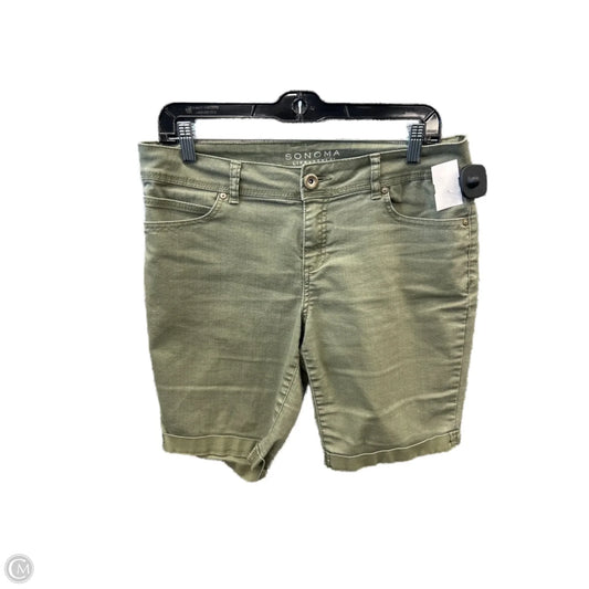 Shorts By Sonoma In Green, Size: 6
