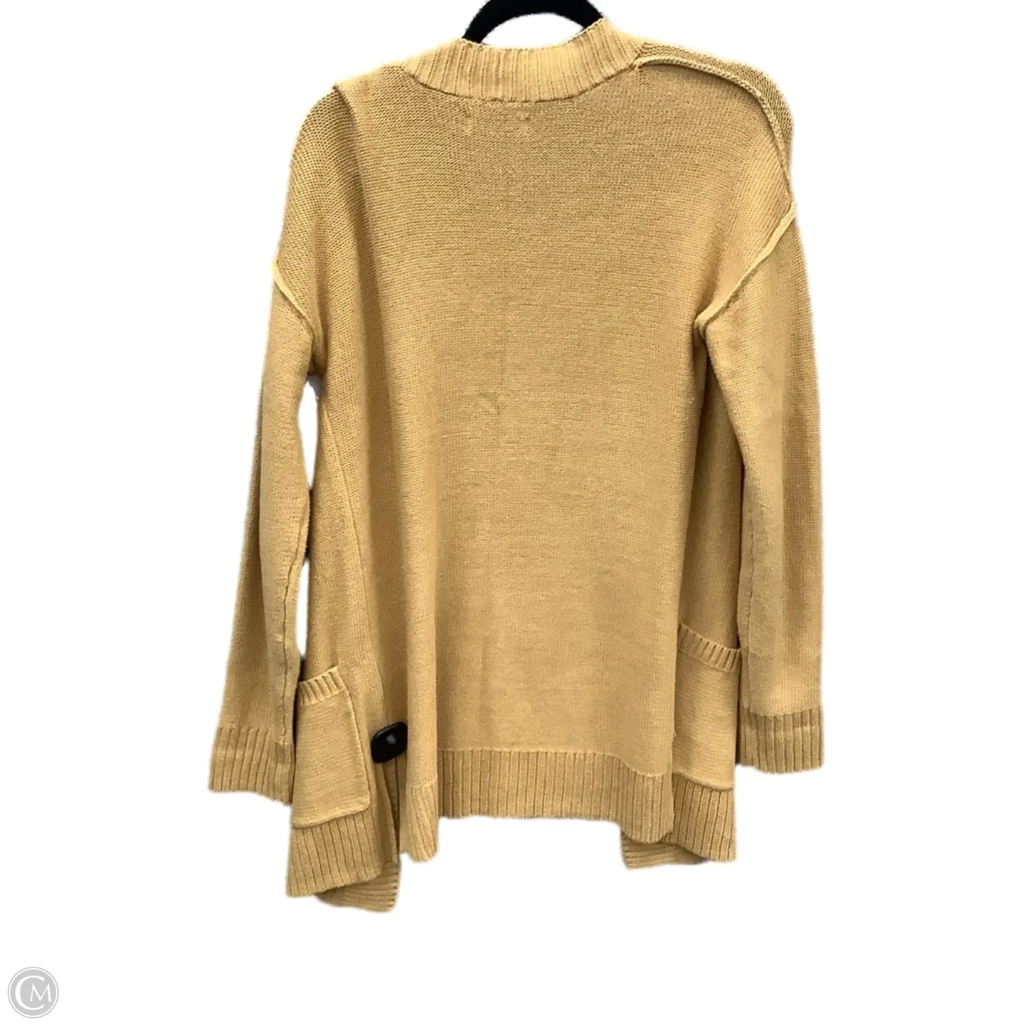 Sweater Cardigan By Sonoma In Yellow, Size: S