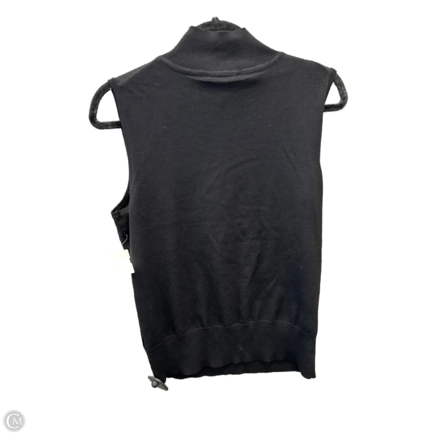 Top Sleeveless By Cable And Gauge In Black, Size: L