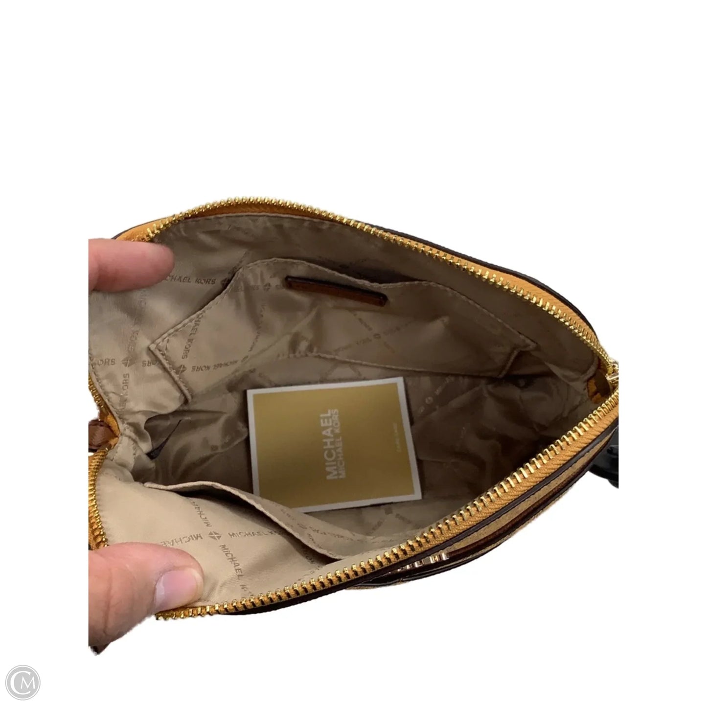 Crossbody Designer By Michael Kors, Size: Medium