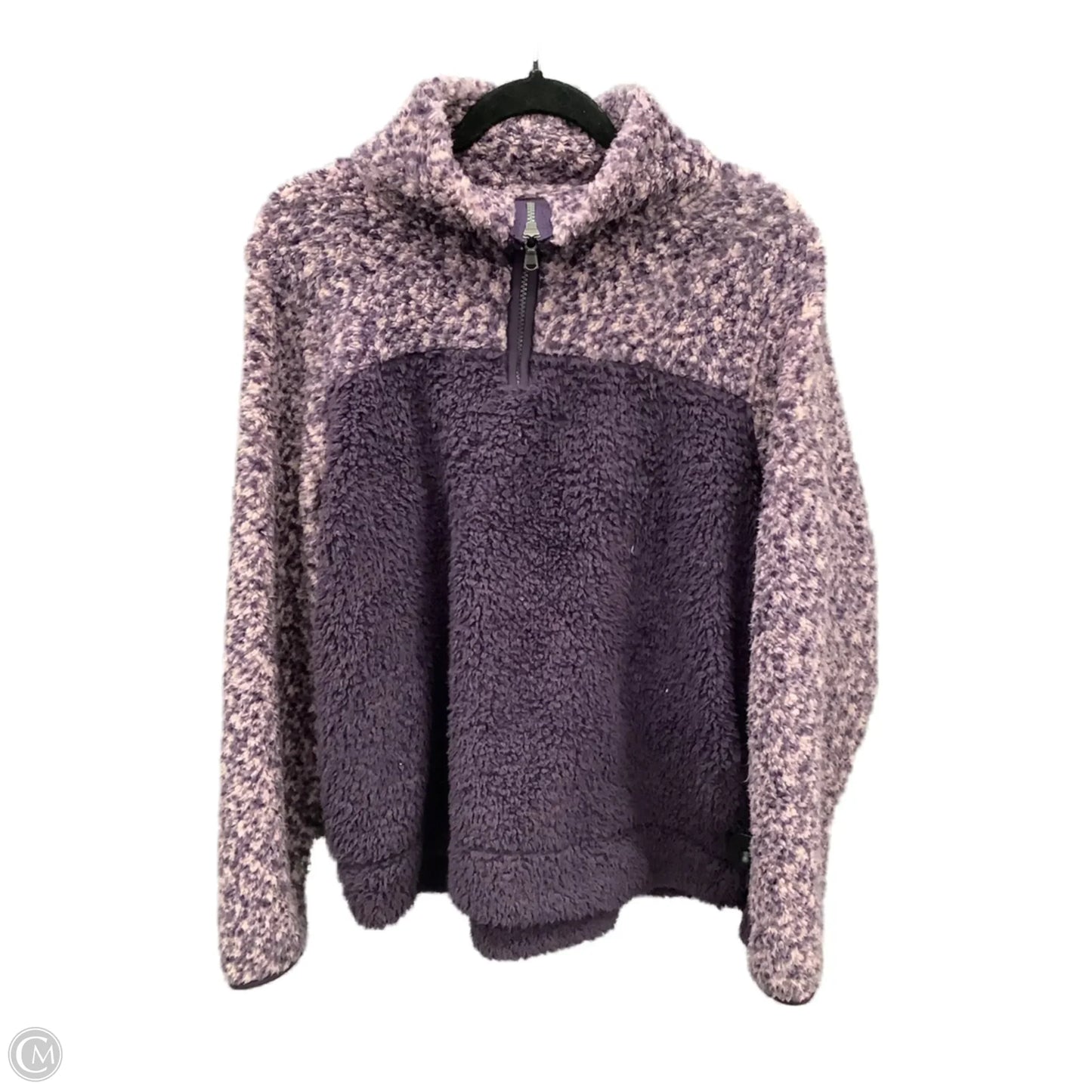 Jacket Faux Fur & Sherpa By Sonoma In Purple, Size: Xl